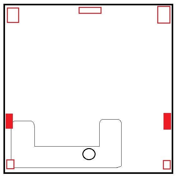 Top LS Position Draufsicht