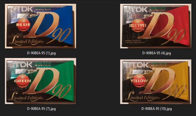 TDK D Color Edition