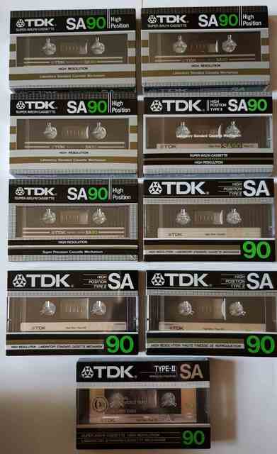 TDK SA90 82-86 Vorn