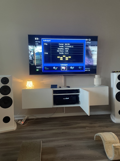 Eingabe Und Ausgabe Beim Yamaha RXV 683