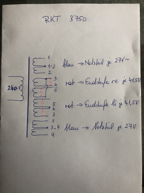 Schema Ringkerntrafo Sekundar