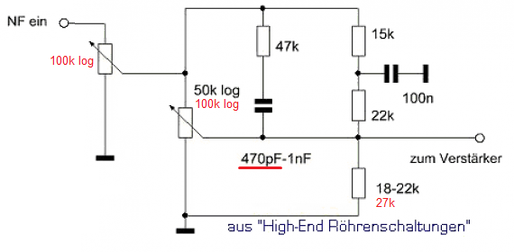 frihu loudness schaltung