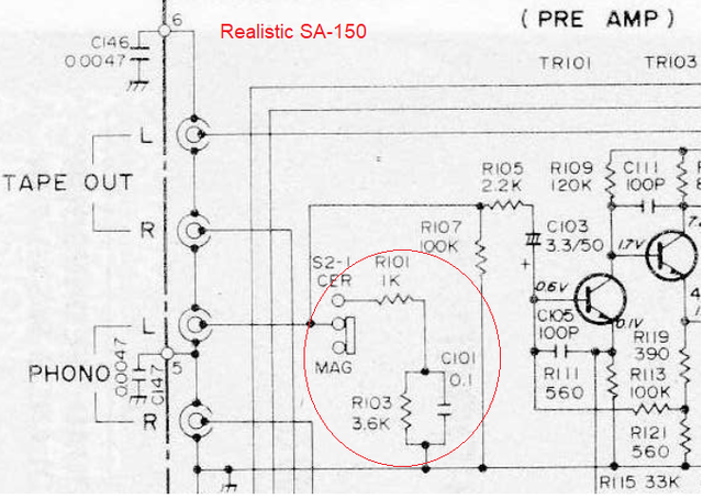 Kristallsystem An Phono Vorverstärker