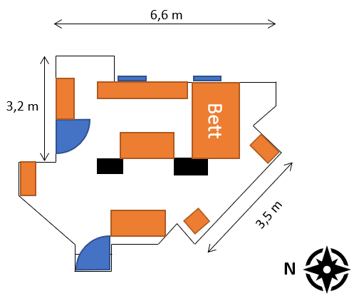 Layout Mit Möbel