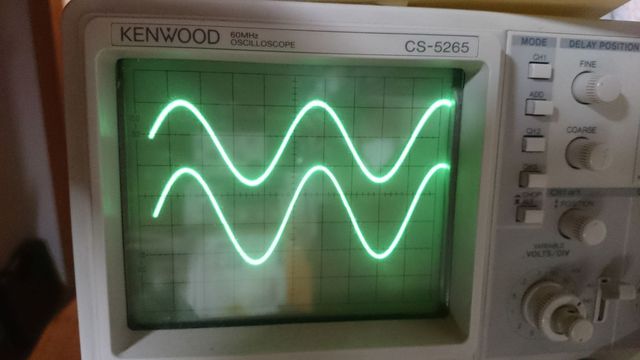 Sinussignal PhonoEingang