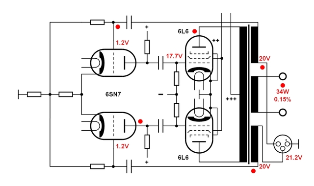 6L6 34