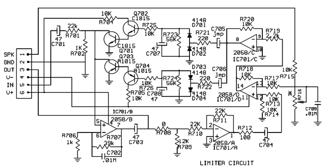 Limiter-Platine