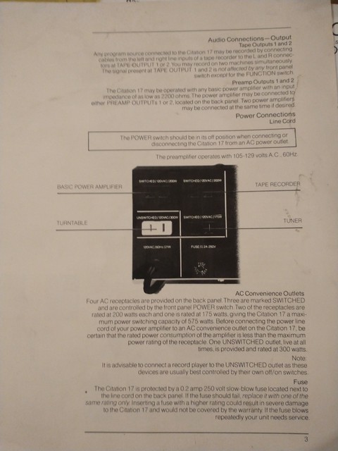 harman/kardon Seventeen, Screenshot aus Dokumentation