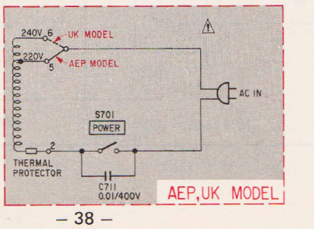 FX66 Trafo Pin6 =240VAC