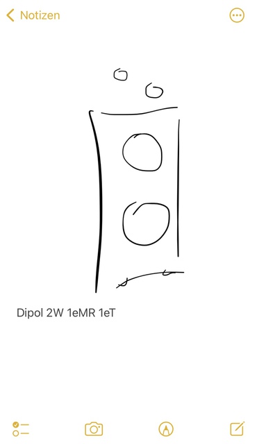 Dipol 2W 1eMR 1eT