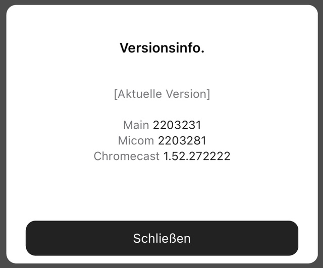 Softwareversion