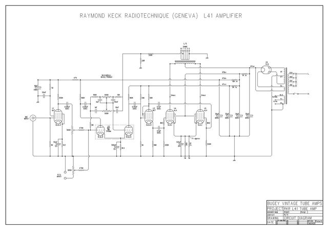 RKR L41 Mono Valve/Tube Amplifier