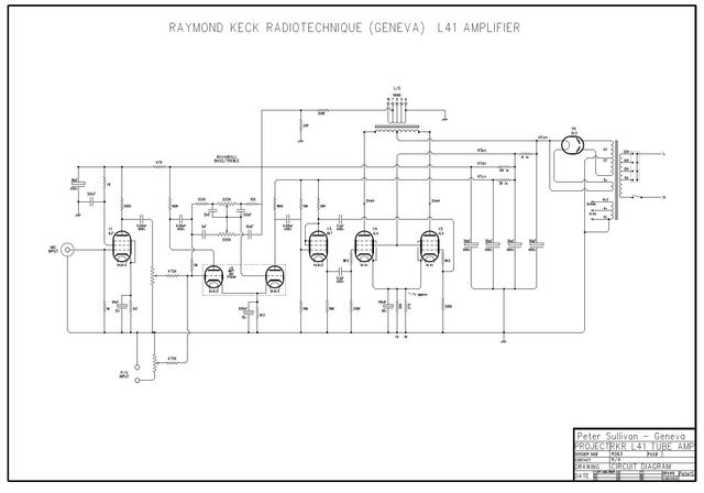 RKR L41 Valve Audio Amplifier