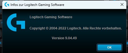 Logitech Softwareversion