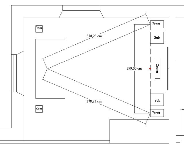 Anordnung Wohnzimmer II