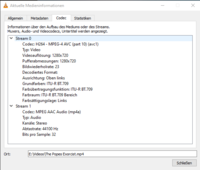 Codec Informationen