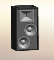 CAD Modell Lautsprecher