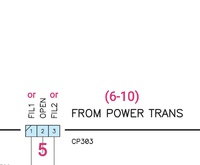 10-10 FRONT & POWER SW UNIT CP303