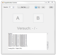 Doppelblindtest-Switcher