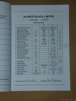 Aliante Black edition 12