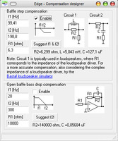 flat needle compensation edge