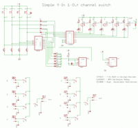 4-In 1-Out Channel Switch