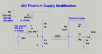 48V Phantom Supply Modification