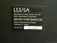 Spendor LS3/5a Aufkleber