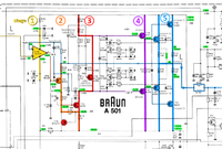  Braun A501 Schaltplan,