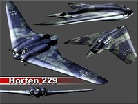 4-View-Horten-Ho-229-Flying-Wing-Fighter-Bomber-Rendering