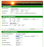 Sonnenstand 10.4.2012