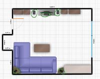 Wohnzimmer Plan