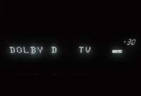 Dolby Digital Anzeige am Verstärker