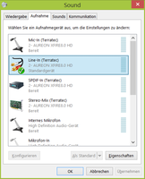 Aufnahmegerte_Line-In