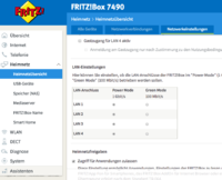 FritzBox 7490 Powermode 