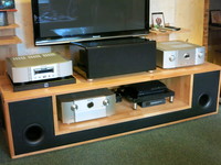 Marantz PM11 S2 & SA 15 S1 auf einem DIY- Sub-Lowboard