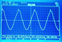 TA 2400 MK-X Wellenform distorted (57 VRms)