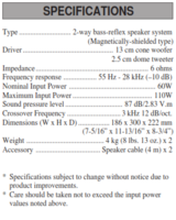 NX-E100 Specs