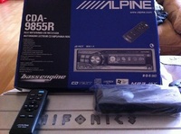 Alpine CDA-9855R / Verpackung und Zubehoer