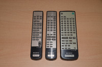 Fernbedienung RM-S3000, RM-DX3000 und RM-DJ3000