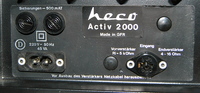 Anschlussfeld Heco Active 2000 ohne K