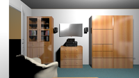 Wohnzimmer mit den SAXX CR 5.0
