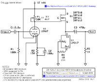 12AU7-IRF510-Headphone-Amp-Schematic