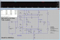 LT-SpiceScreen: KHV Diskret nach eeweb_com 32Ohm