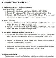 ISC Adjustment NAD C272