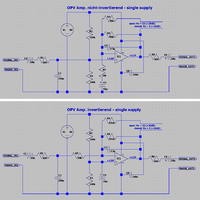 OPV Preamp single Supply Standard