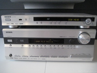 Onkyo AV-Receiver TX-SR705 kompl. mit Onkyo DV SP 405 DVD-Player