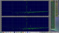 Klirrmessung mit 1kHz Panasonic DMP-BDT310EG an Focusrite Saffire PRO 24