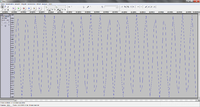 PCM-Beispiel, 20kHz Sinus, 1ms, Sampling-Rate 96kHz