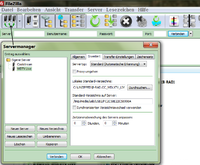 Servermanager Filezilla WDTV Live